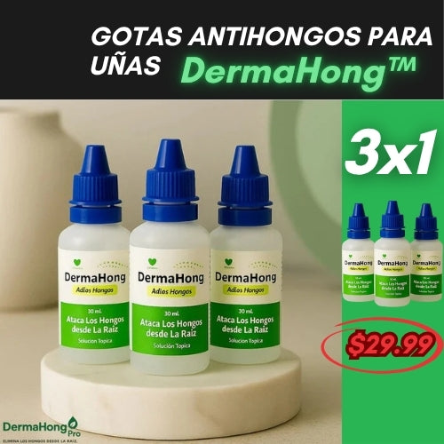 3x1 DermaHong™ (GOTAS ANTIHONGOS PARA UÑAS)