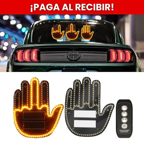 ManoArriba™ (Señalización Led Divertida)