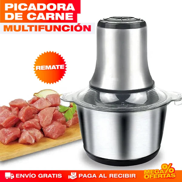 MOLINO PICADOR ELÉCTRICO ACERO INOXIDABLE 🔥2 LITROS🔥