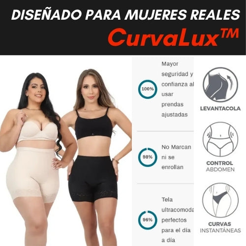 CurvaLux™  (Short Panty de Compresión Levantacola)