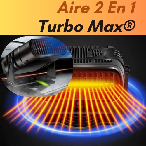 Turbo Max® (CALENTADOR Y ENFRIADOR DE AIRE  PORTATIL)