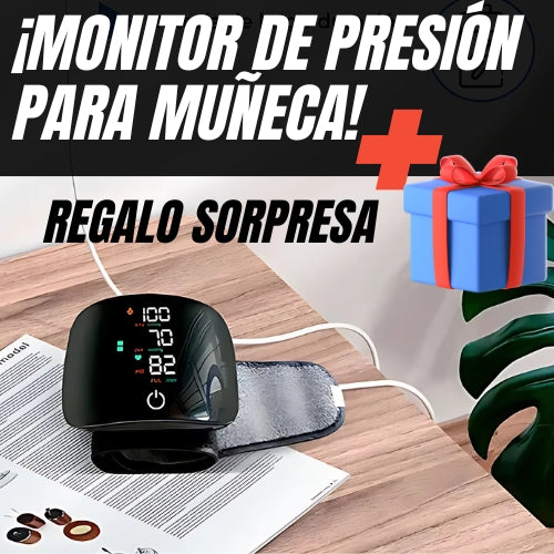 ¡MONITOR DE PRESIÓN PARA MUÑECA! + REGALO SORPESA 🎁